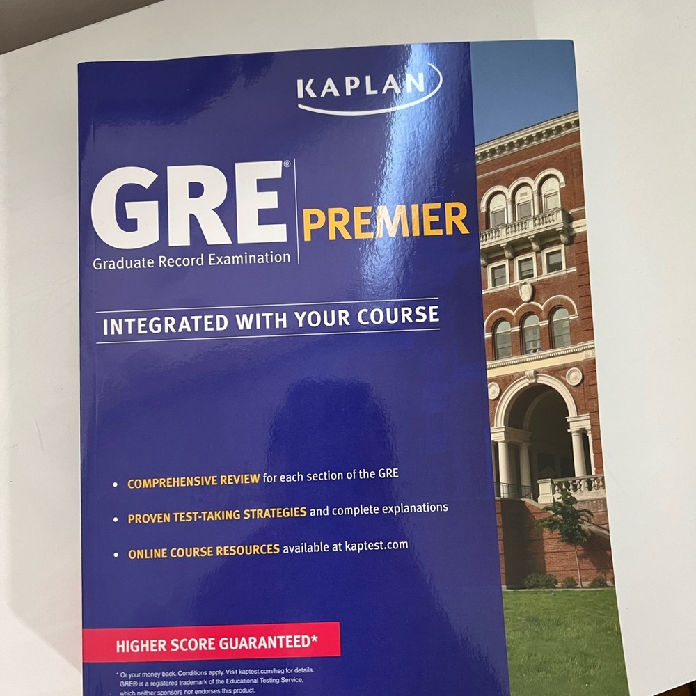 GRE kaplan - Picture 5 of 6